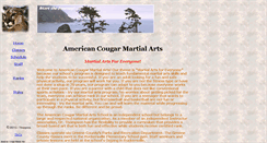 Desktop Screenshot of americancougar.net